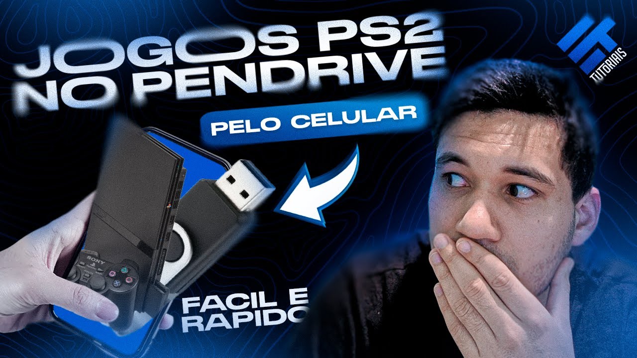 Como passar Jogos de PS2 para o Pendrive PELO CELULAR (Rápido e Fácil ...