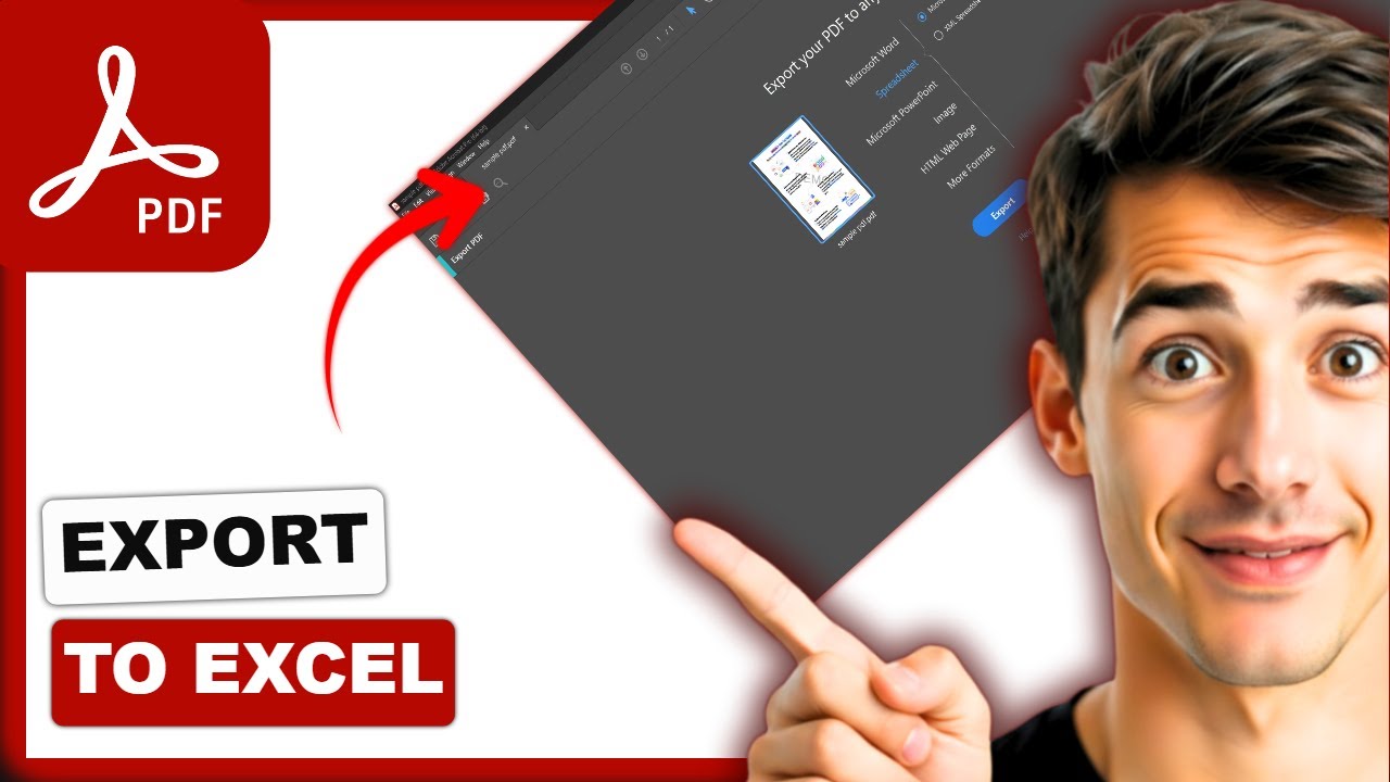 How to export PDF tables to Excel from Adobe Acrobat (Easiest Way)(2026 ...