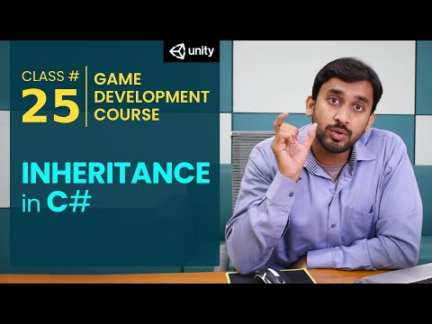 Game Development Course Class# 25: INHERITANCE in C#