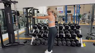 Upper Back Rope Pull Apart