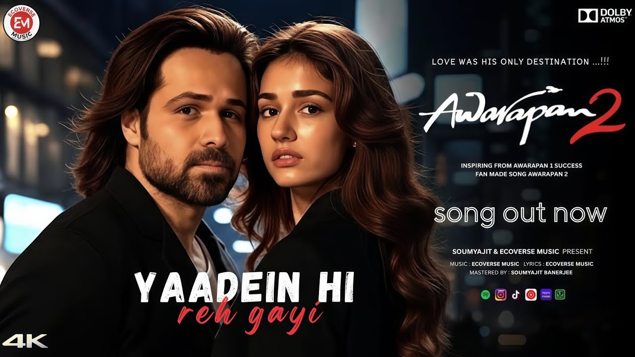 Sad Song For Broken Heart | Yaadein Hi Reh Gayi (Full Song) | Feat. Emraan Hashmi | Ecoverse Music