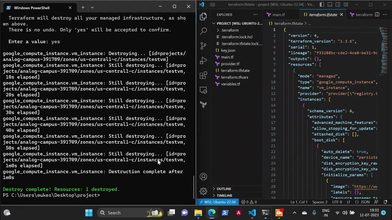 Google storage bucket as remote backend for Terraform google gcp 