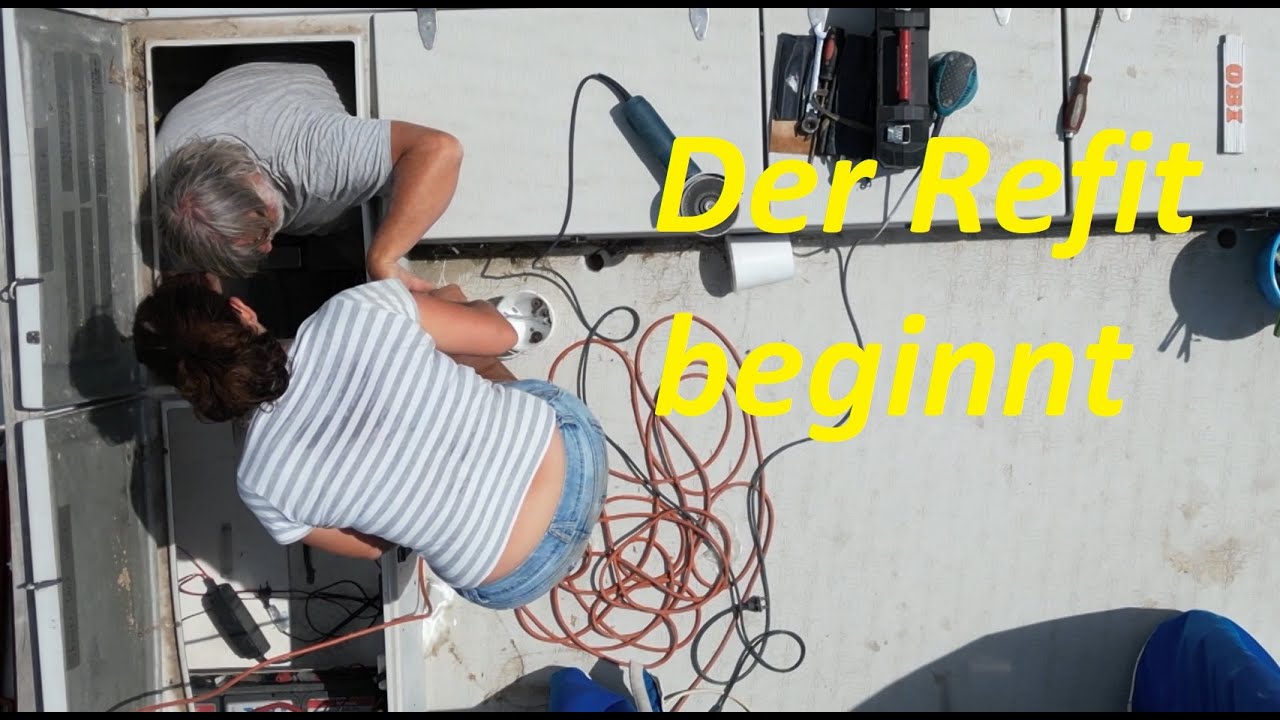 ⁣Sailing Squib - Der Refit beginnt