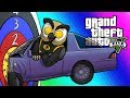 GTA 5 Online Funny Moments - Extreme Car Darts! (Overtime Rumble Game Mode)