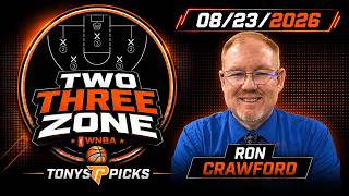 TWO-THREE ZONE | WNBA Picks, Sunday 8/23/26