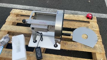 Electric cutting Commercial Food Processor Scallion/Cucumber/Lemon Slicer (Cutting Size 1-5mm)