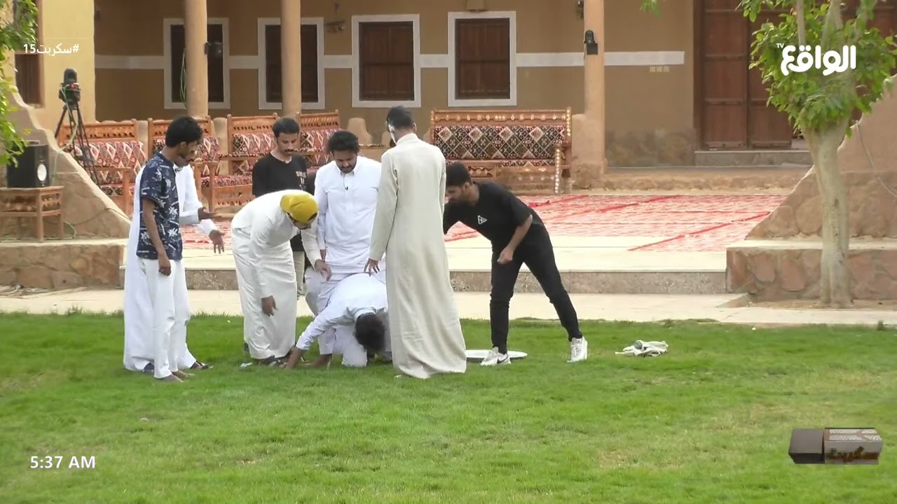 طيحة سعد الشهري وخوف الشباب عليه ! #سكربت15