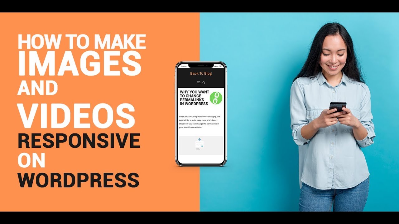 How to Make Images and Videos Responsive on WordPress - YouTube