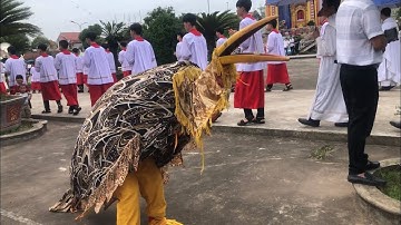 Đoàn Rước Đặc Biệt Long Trọng Mừng Ngày Đại Chầu Đền Thánh Thức Hoá thuộc Giáo Phận Bùi Chu