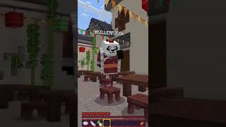 Накормил бомжа Кунг У Панда #minecraft #майнкрафт #main #shorts