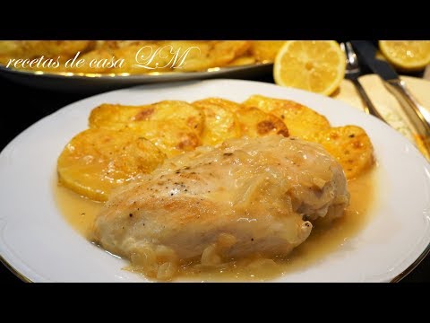 Video: Cómo Cocinar Pollo Con Limón Y Patatas