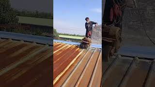 Easy Way to Remove Rust from Metal Roof - Good tools and machinery make work easy