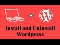 How to Unistall Wordpress and Install WP With Hostinger