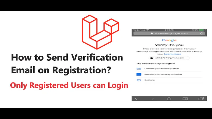 Send Verification Email on Registration | Enable Registration mail in Laravel | Verify Email in Lara