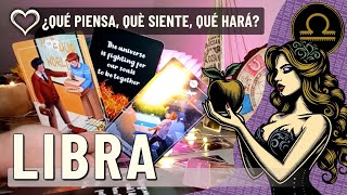 LIBRA💖CONVERSACION DONDE SE DIRAN VERDADES CRUDAS, HAY MUCHA PASION Y GANAS DE ACTUAR, TE ABRUMA