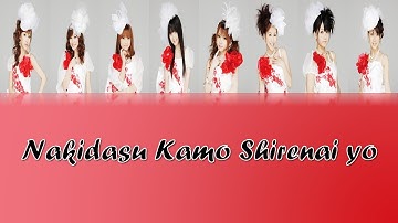 Morning Musume (モーニング娘。) - Nakidasu Kamo Shirenai yo (泣き出すかもしれないよ) Lyrics (Color Coded JPN/ROM/ENG)