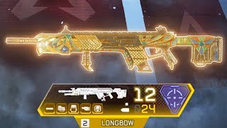 i'm literally a GOD with this golden longbow in apex legends..