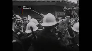 Walloon demonstration in Belgium (1962)