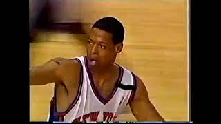 Marcus Camby Flying In For Steal And Dunk Vs. Pacers In 1St Qtr 1999 Ecf Playoffs Game 4 On Nbc