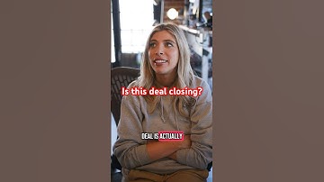 “How Do You Know a Deal’s ACTUALLY Gonna Close?” 🤔👇 #salestips #salestips