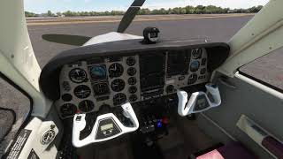 MSFS 2020 Real Pilot / IFR KSGJ to KPAM RNAV GPS 14R LPV approach Bonanza A36TC with commentary