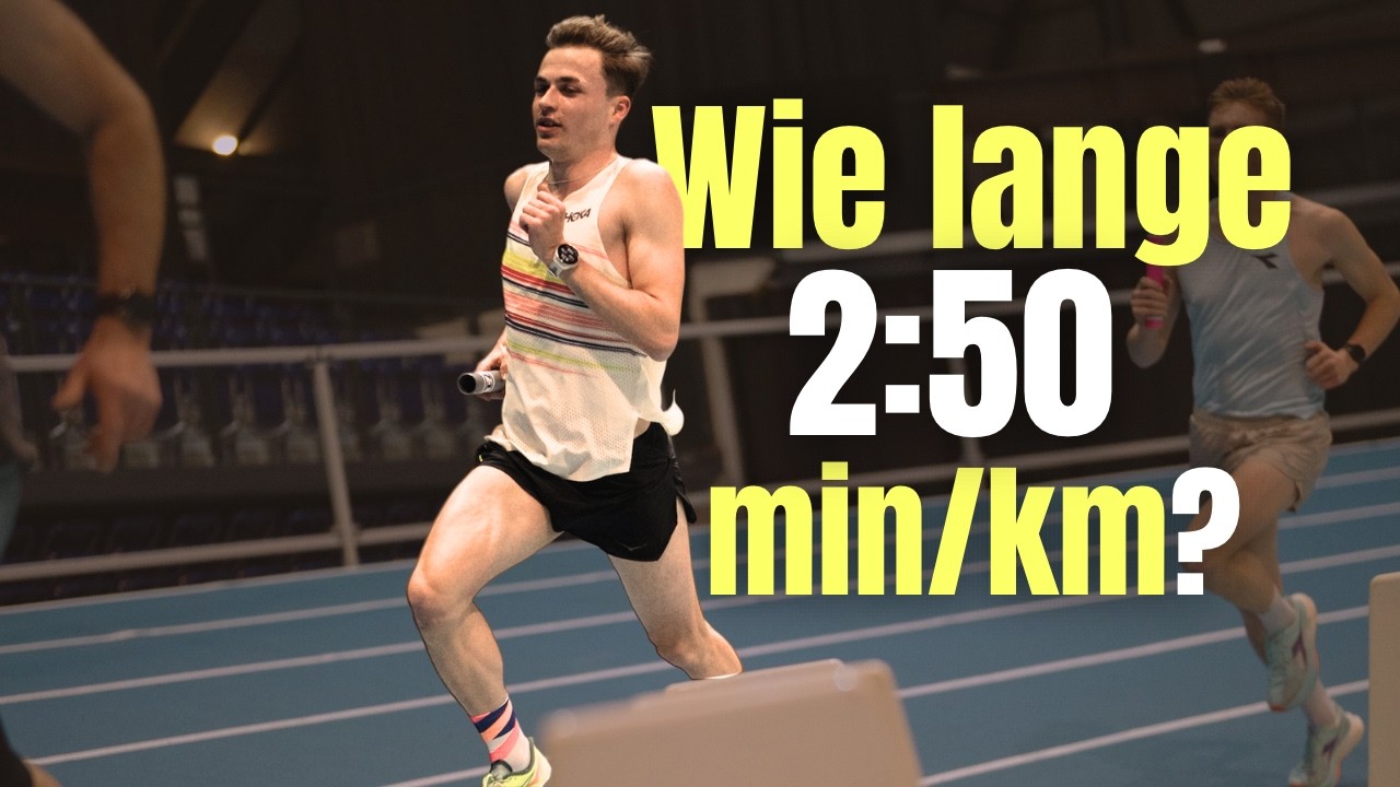 Stundenlauf: Halten wir 2:50 min/km wirklich durch? 🤔