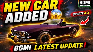 pubg new car add | bgmi new car add | bgmi new event updates | 4.4 update new car added | 