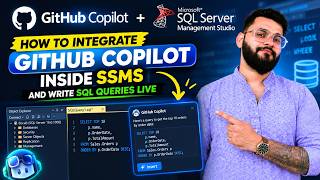 How to Use GitHub Copilot Inside SSMS | Write SQL with AI 🤖 Update