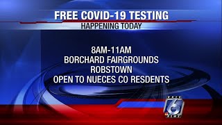 Free COVID-19 testing today in Robstown