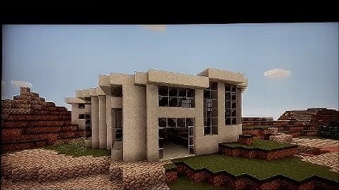 Minecraft bunker/base (redstone)