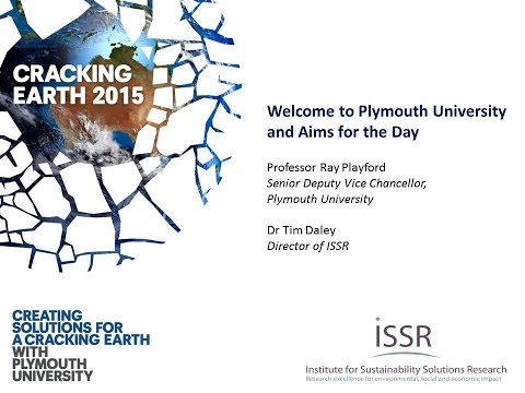 Welcome to Plymouth University and Aims for the Day - Prof. Ray Playford and Dr Tim Daley