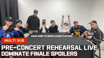 (17-10-2025) Stray Kids Pre-Concert Rehearsal Live - DOMINATE Finale Spoilers, MAMA Return