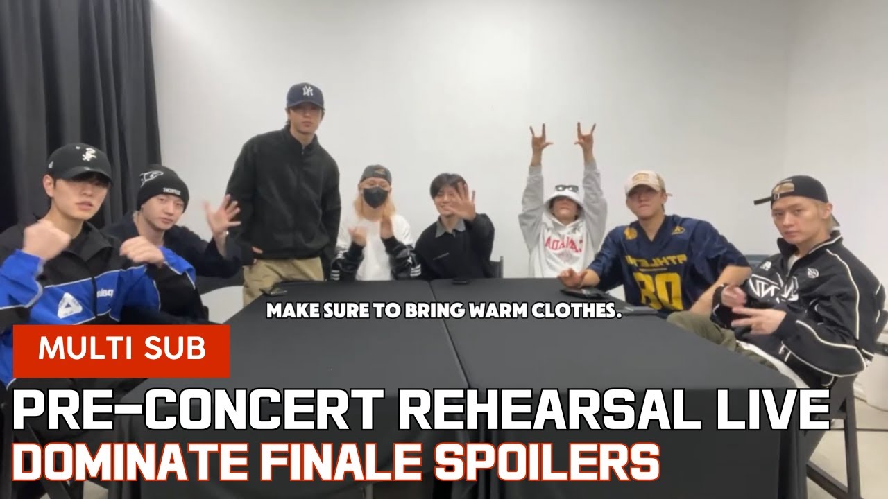 (17.10.2025) Репетиция перед концертом Stray Kids — спойлеры финала DOMINATE, возвращение на MAMA