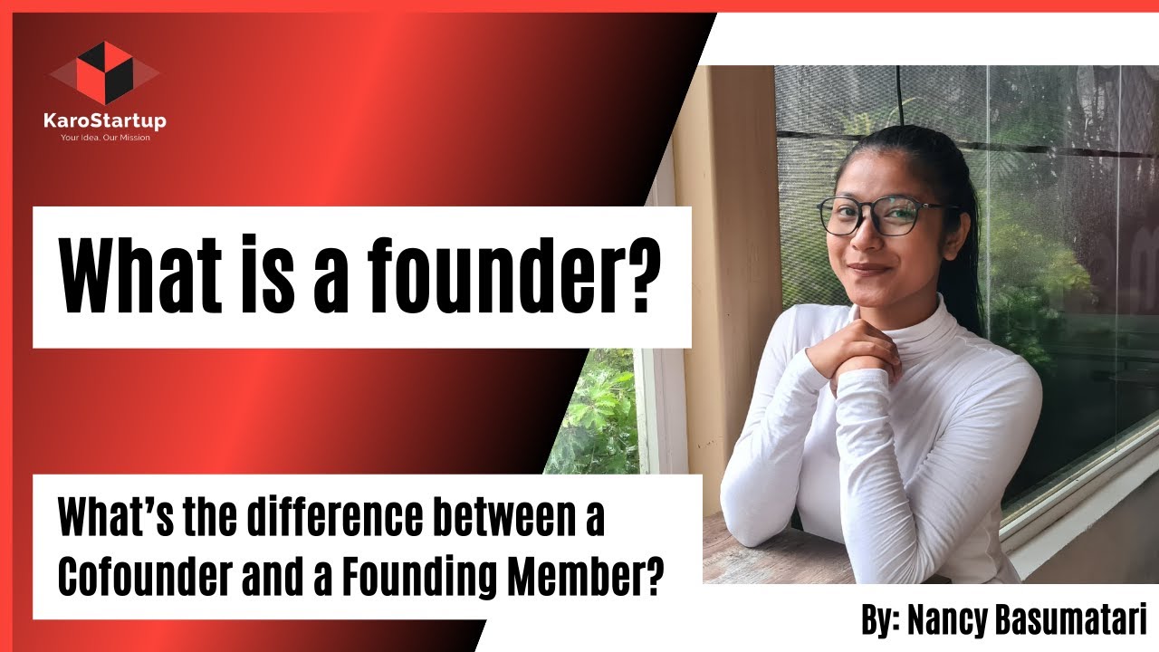 What is a Founder?  What's the difference between a Founder and a CEO? 