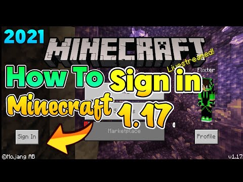 How To Make Microsoft Account and Sign in Minecraft 1.17 || Hindi