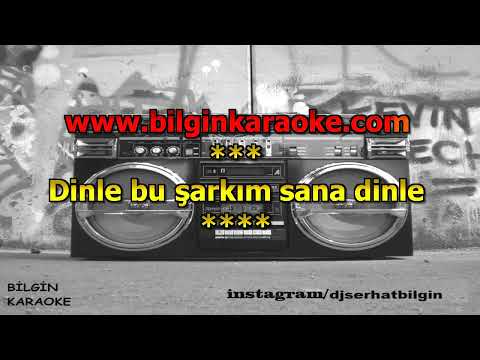 Mahsun Kırmızıgül - Dinle (Karaoke) Orjinal Stüdyo