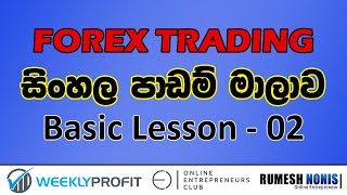 Forex Trading Sinhala - Basic Lesson 02