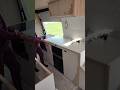Kitchen 🚐 Van build series #vanbuild #diy #timelapse
