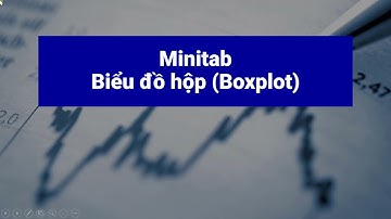 Bài 5: Minitab biểu đồ hộp (Boxplot)