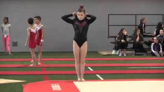 Championnat de l'Est du Canada Gymnastique Sol F 2016 05 07 5