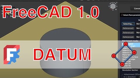 FreeCAD Tutorial: Tangent Datum Plane [The Easy Way]