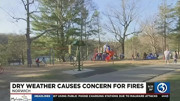 VIDEO: Red flag warning in effect for CT on Tuesday