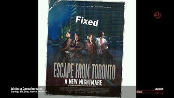 Left 4 Dead 2 Custom Campaign: Escape From Toronto