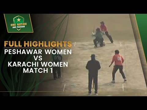 Full Highlights | Peshawar Women vs Karachi Women | Match 5 | National Women's T20 2023-24 | PCB