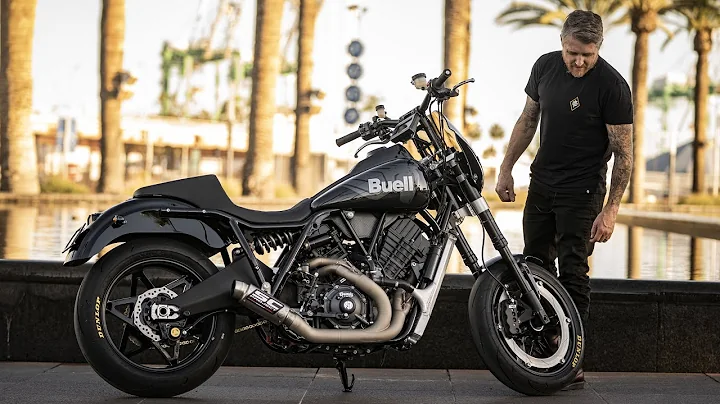 Roland Sands Does Burnout On New RSD Buell Super C...