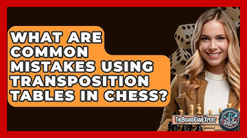 What Are Common Mistakes Using Transposition Tables In Chess? - The Board Game Xpert