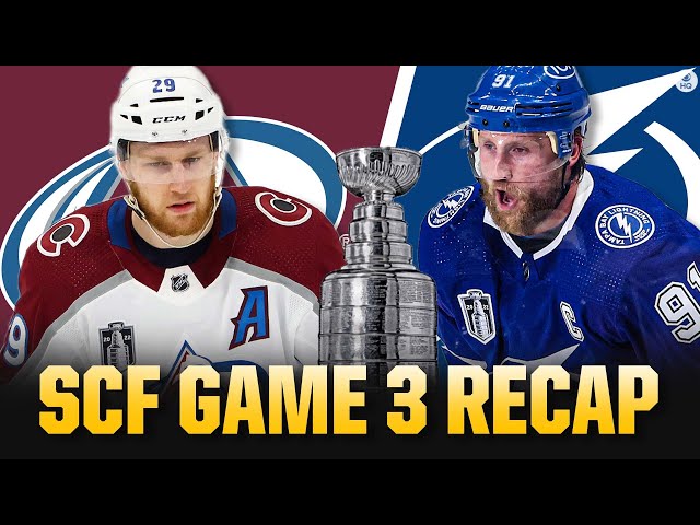 Lightning bounce back with emphatic blowout over Avalanche in Stanley Cup  final