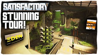 STUNNING Factory Tour The Eden Project | Fan Factory Satisfactory Game screenshot 4