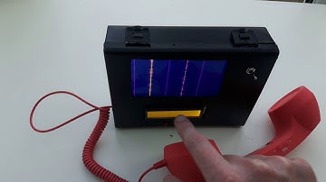 The Portable Web SDR Receiver. Listen to Ham radio transmissions and decode Morse code.