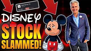 Disney Stock CRASHING! New CEO Faces Investor FURY After 25% Y2Y Collapse!